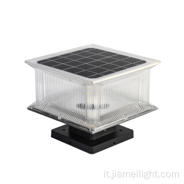 luce pilastro solare 7W Light da giardino solare